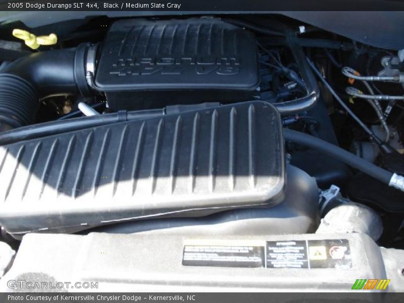 Black / Medium Slate Gray 2005 Dodge Durango SLT 4x4