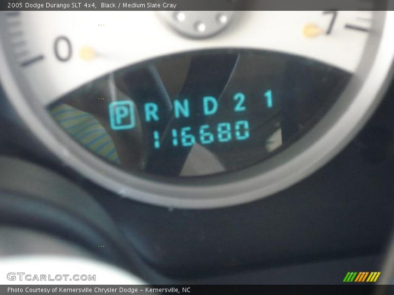 Black / Medium Slate Gray 2005 Dodge Durango SLT 4x4