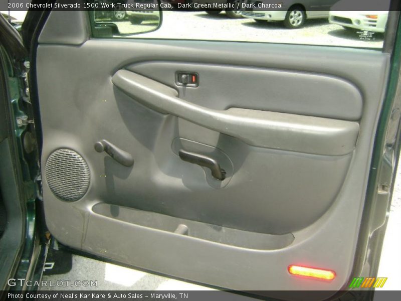 Dark Green Metallic / Dark Charcoal 2006 Chevrolet Silverado 1500 Work Truck Regular Cab