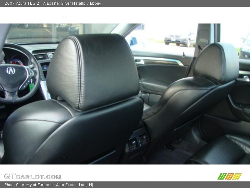 Alabaster Silver Metallic / Ebony 2007 Acura TL 3.2