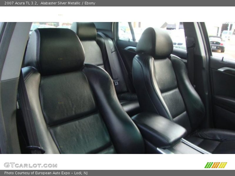 Alabaster Silver Metallic / Ebony 2007 Acura TL 3.2