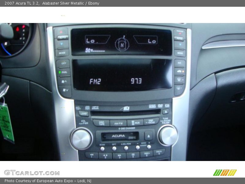 Alabaster Silver Metallic / Ebony 2007 Acura TL 3.2