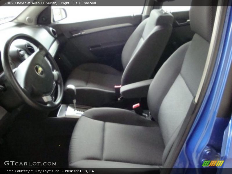 Bright Blue / Charcoal 2009 Chevrolet Aveo LT Sedan