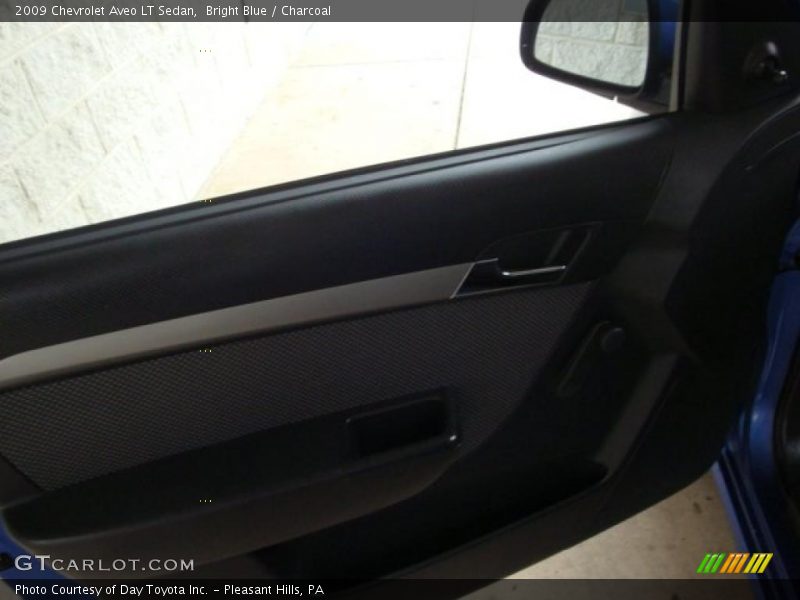 Bright Blue / Charcoal 2009 Chevrolet Aveo LT Sedan