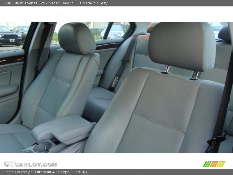Mystic Blue Metallic / Grey 2003 BMW 3 Series 325xi Sedan
