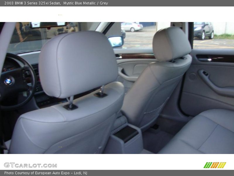 Mystic Blue Metallic / Grey 2003 BMW 3 Series 325xi Sedan