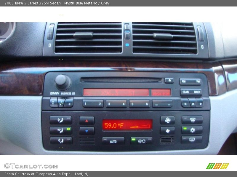 Mystic Blue Metallic / Grey 2003 BMW 3 Series 325xi Sedan