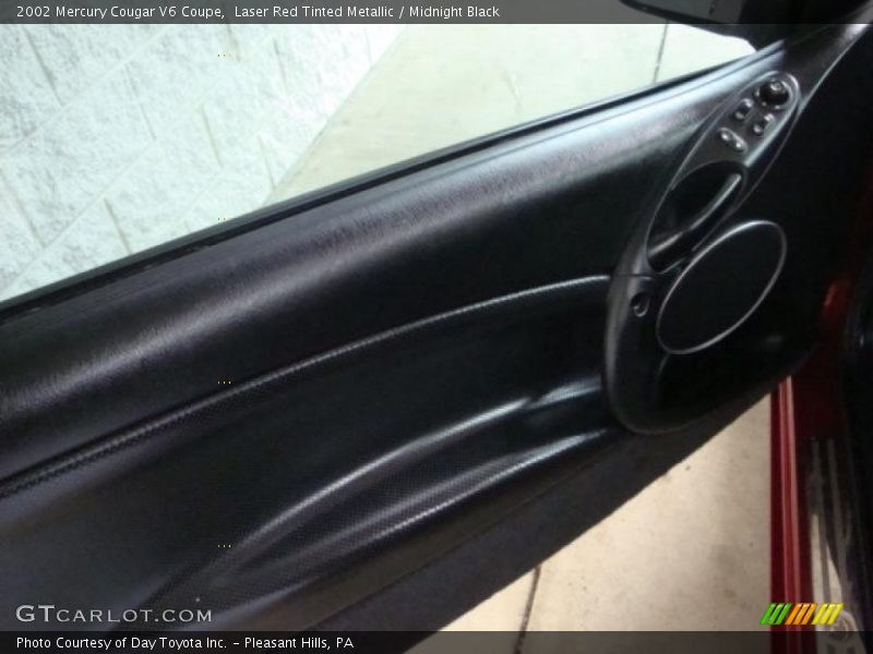 Laser Red Tinted Metallic / Midnight Black 2002 Mercury Cougar V6 Coupe
