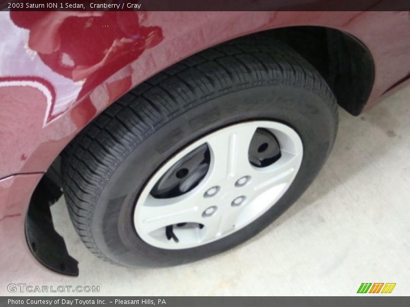 Cranberry / Gray 2003 Saturn ION 1 Sedan