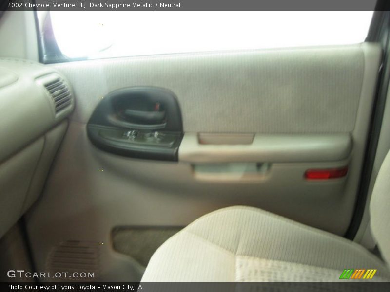 Dark Sapphire Metallic / Neutral 2002 Chevrolet Venture LT