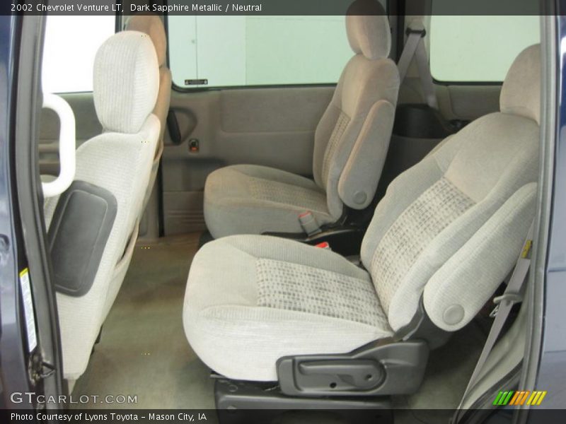 Dark Sapphire Metallic / Neutral 2002 Chevrolet Venture LT