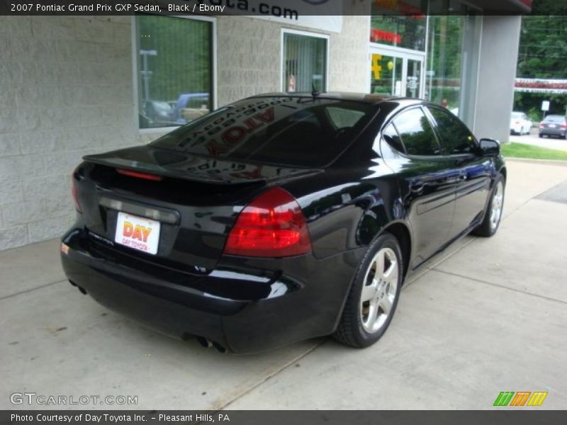 Black / Ebony 2007 Pontiac Grand Prix GXP Sedan