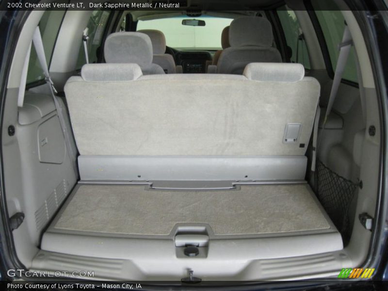 Dark Sapphire Metallic / Neutral 2002 Chevrolet Venture LT