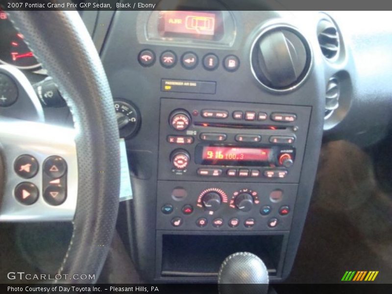 Black / Ebony 2007 Pontiac Grand Prix GXP Sedan