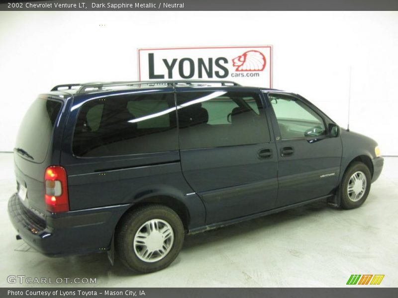 Dark Sapphire Metallic / Neutral 2002 Chevrolet Venture LT