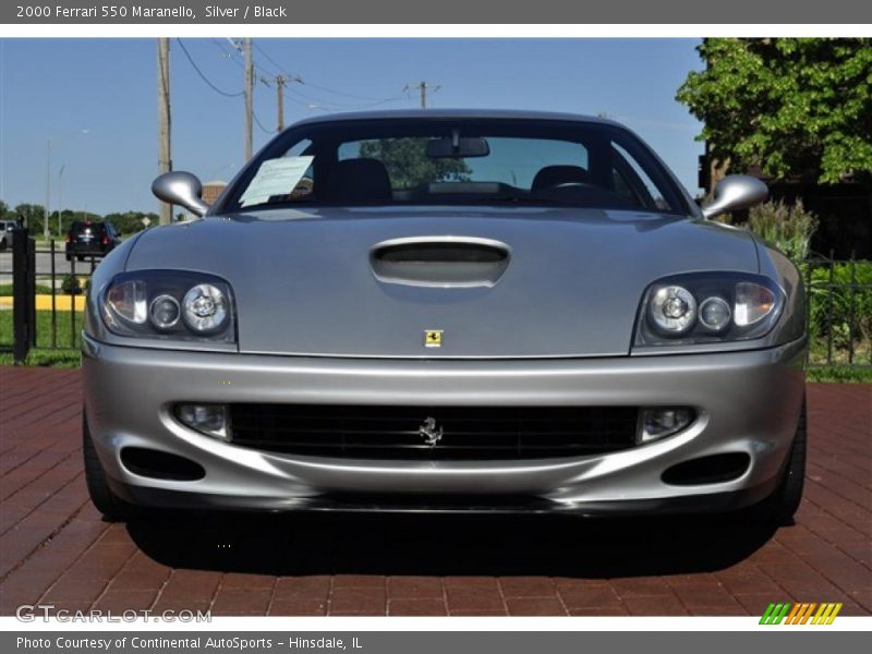 Silver / Black 2000 Ferrari 550 Maranello