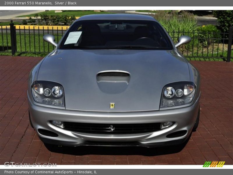 Silver / Black 2000 Ferrari 550 Maranello