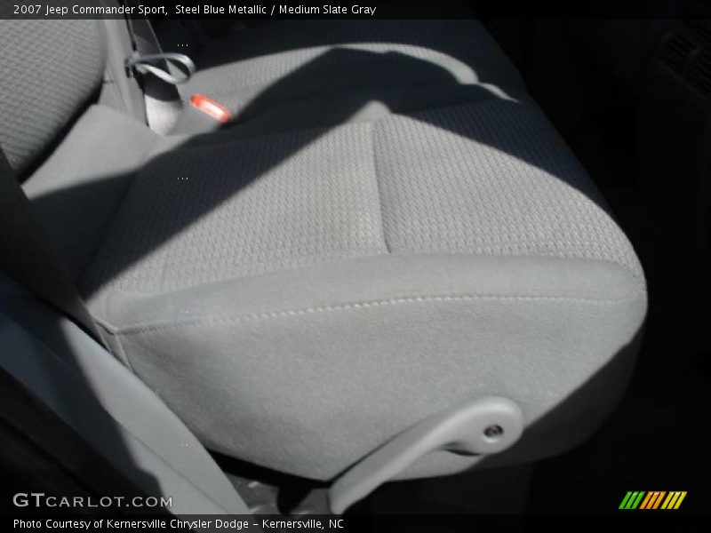 Steel Blue Metallic / Medium Slate Gray 2007 Jeep Commander Sport