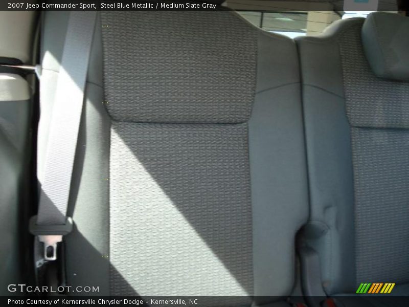 Steel Blue Metallic / Medium Slate Gray 2007 Jeep Commander Sport