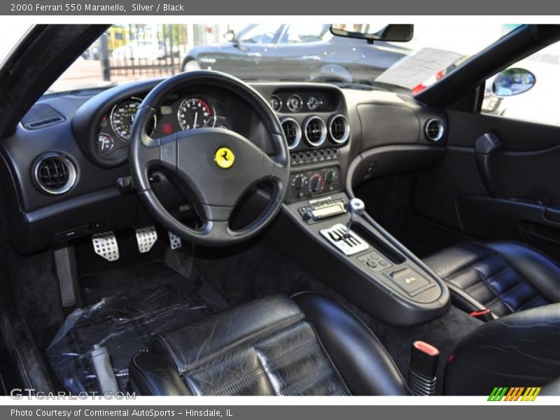 Silver / Black 2000 Ferrari 550 Maranello