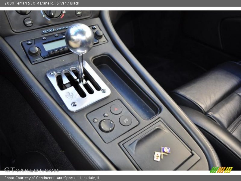 Silver / Black 2000 Ferrari 550 Maranello