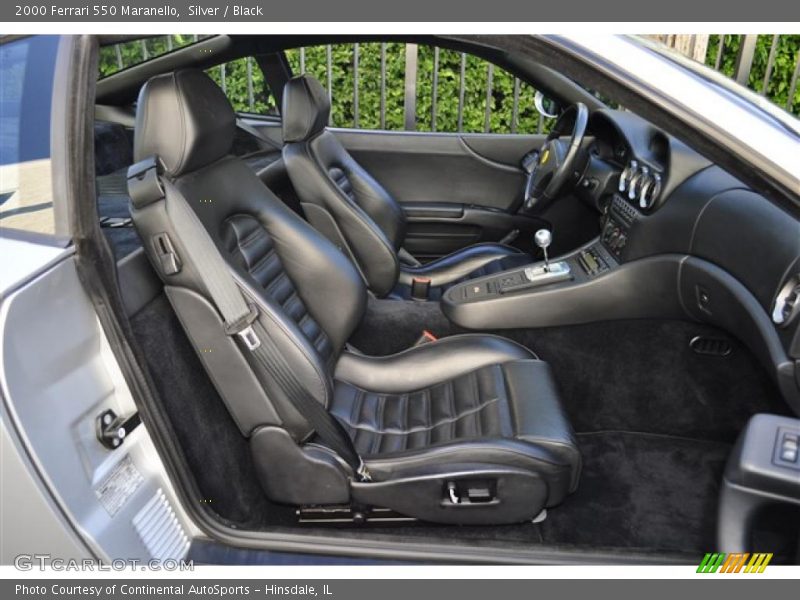 Silver / Black 2000 Ferrari 550 Maranello