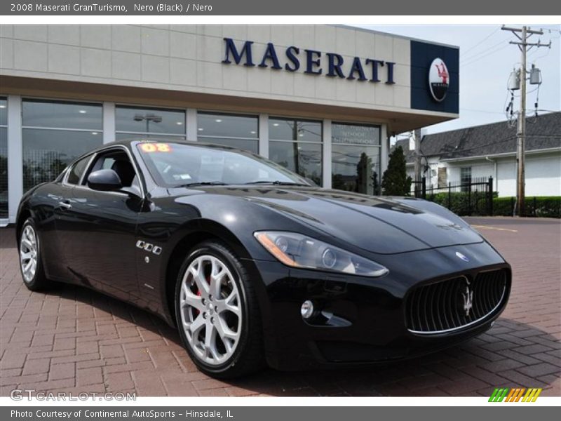 Nero (Black) / Nero 2008 Maserati GranTurismo