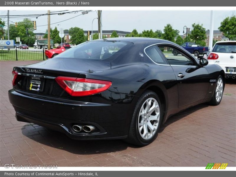 Nero (Black) / Nero 2008 Maserati GranTurismo