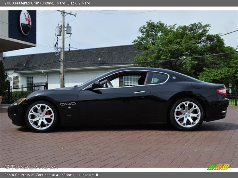 Nero (Black) / Nero 2008 Maserati GranTurismo