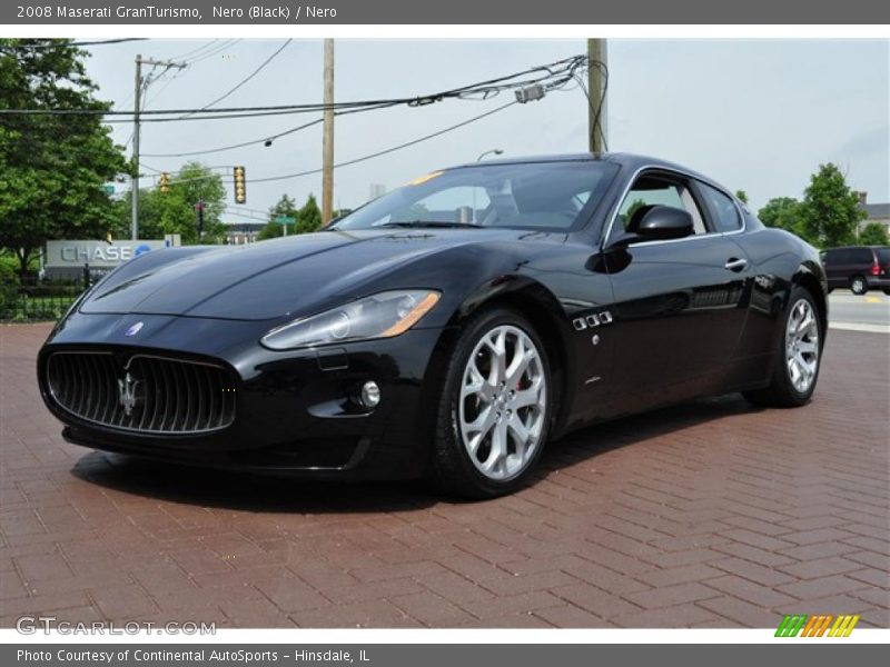 Nero (Black) / Nero 2008 Maserati GranTurismo