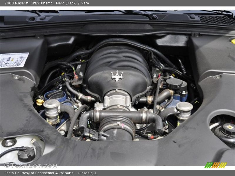 Nero (Black) / Nero 2008 Maserati GranTurismo