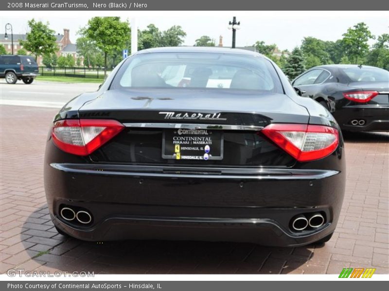 Nero (Black) / Nero 2008 Maserati GranTurismo