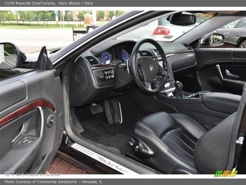 Nero (Black) / Nero 2008 Maserati GranTurismo
