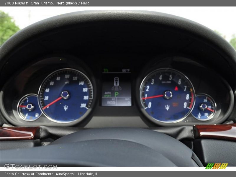 Nero (Black) / Nero 2008 Maserati GranTurismo