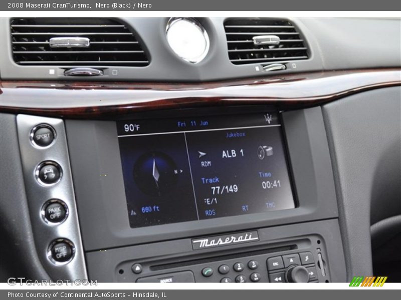 Nero (Black) / Nero 2008 Maserati GranTurismo