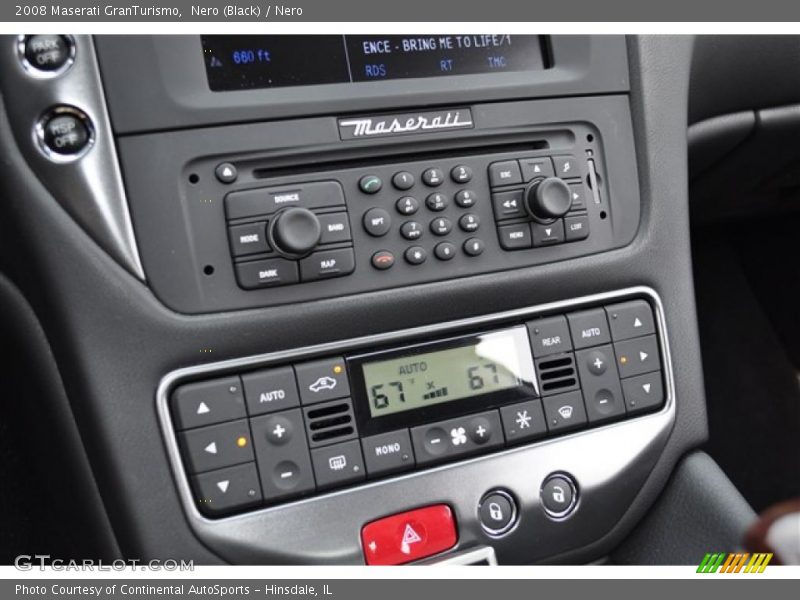 Nero (Black) / Nero 2008 Maserati GranTurismo