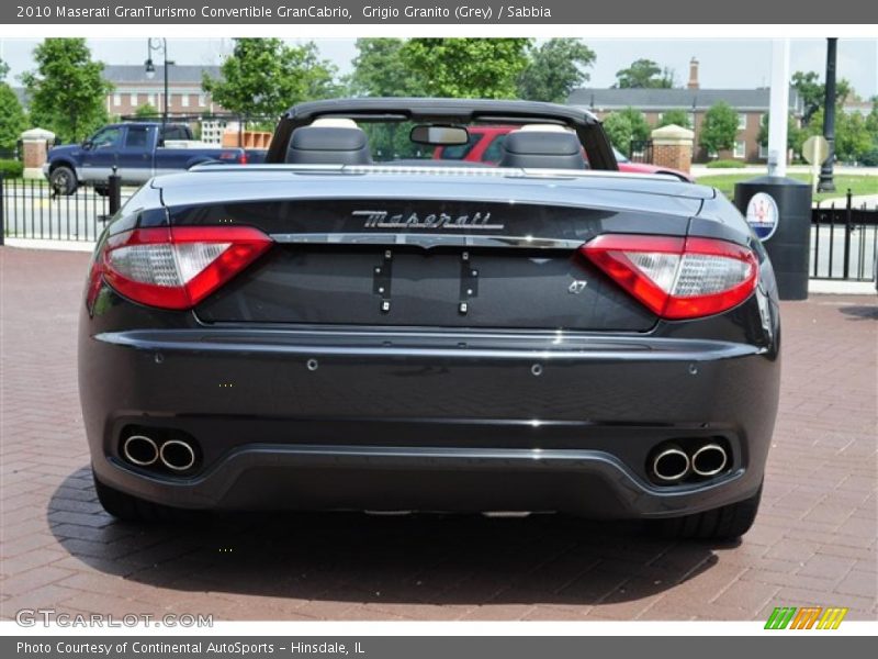 Grigio Granito (Grey) / Sabbia 2010 Maserati GranTurismo Convertible GranCabrio