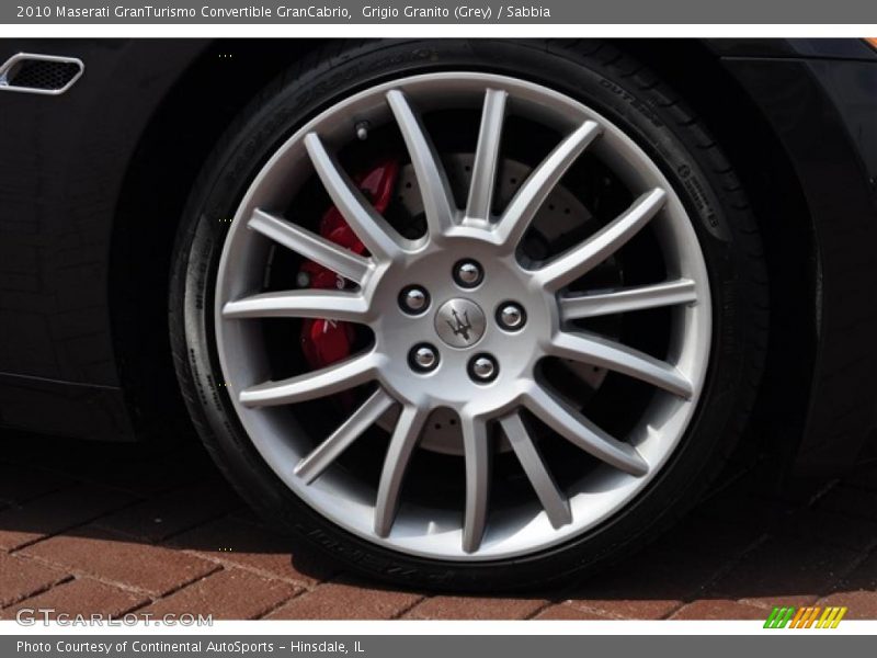 Grigio Granito (Grey) / Sabbia 2010 Maserati GranTurismo Convertible GranCabrio