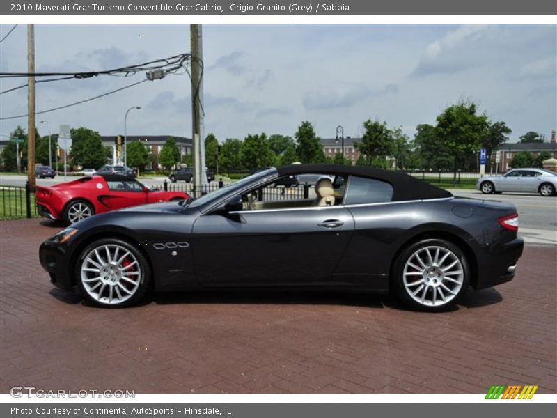 Grigio Granito (Grey) / Sabbia 2010 Maserati GranTurismo Convertible GranCabrio