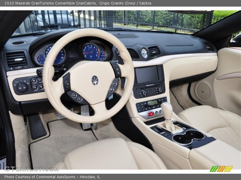 Grigio Granito (Grey) / Sabbia 2010 Maserati GranTurismo Convertible GranCabrio