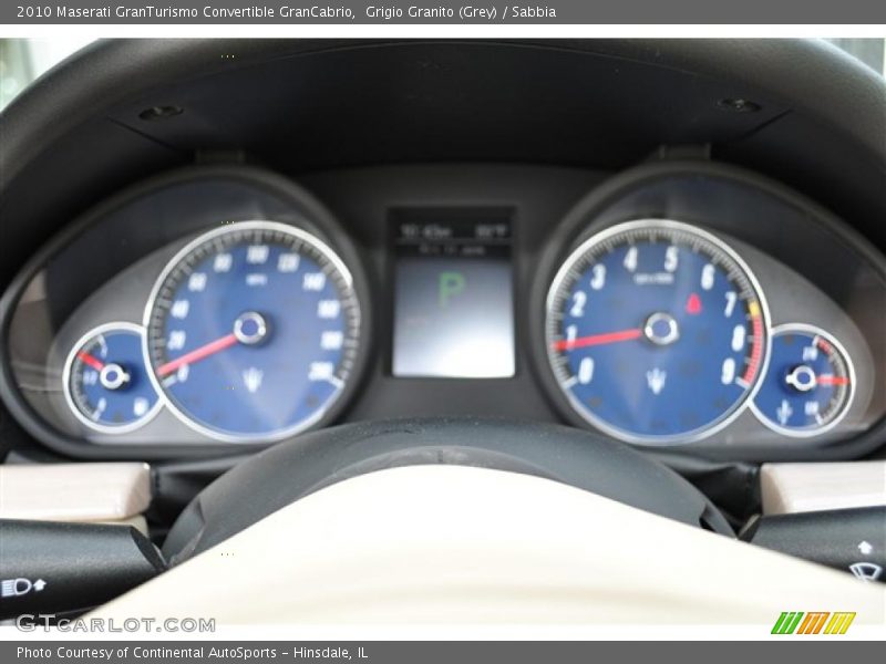 Grigio Granito (Grey) / Sabbia 2010 Maserati GranTurismo Convertible GranCabrio