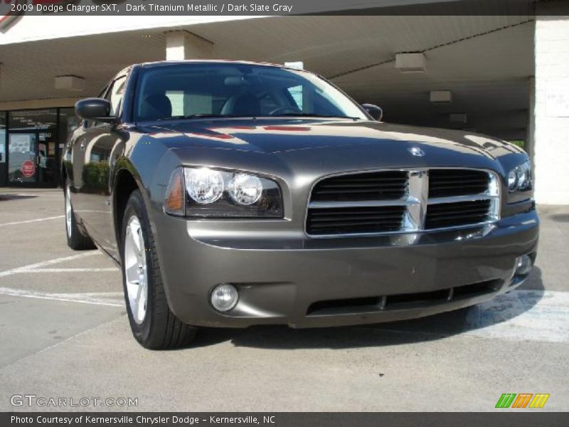 Dark Titanium Metallic / Dark Slate Gray 2009 Dodge Charger SXT