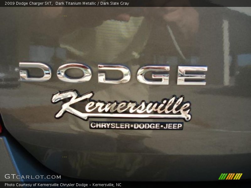 Dark Titanium Metallic / Dark Slate Gray 2009 Dodge Charger SXT