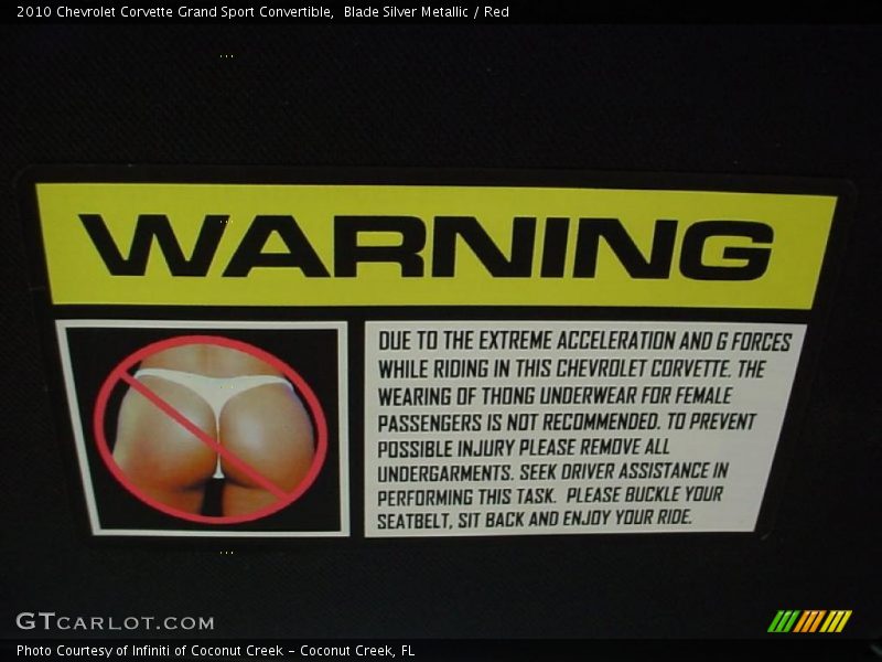 Blade Silver Metallic / Red 2010 Chevrolet Corvette Grand Sport Convertible