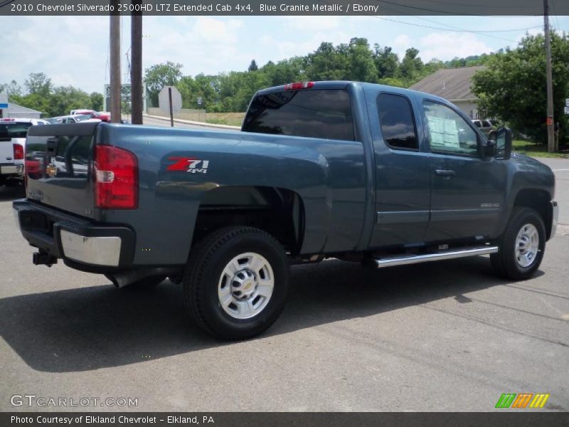 Blue Granite Metallic / Ebony 2010 Chevrolet Silverado 2500HD LTZ Extended Cab 4x4