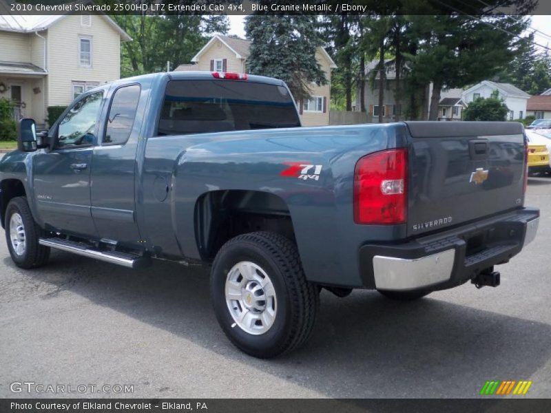 Blue Granite Metallic / Ebony 2010 Chevrolet Silverado 2500HD LTZ Extended Cab 4x4