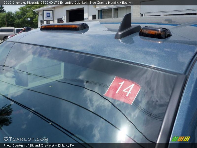 Blue Granite Metallic / Ebony 2010 Chevrolet Silverado 2500HD LTZ Extended Cab 4x4