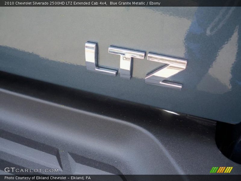 Blue Granite Metallic / Ebony 2010 Chevrolet Silverado 2500HD LTZ Extended Cab 4x4