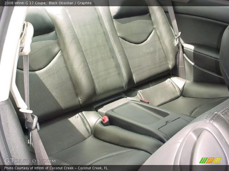 Black Obsidian / Graphite 2008 Infiniti G 37 Coupe