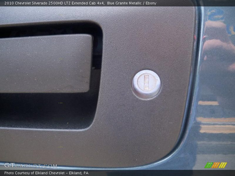 Blue Granite Metallic / Ebony 2010 Chevrolet Silverado 2500HD LTZ Extended Cab 4x4